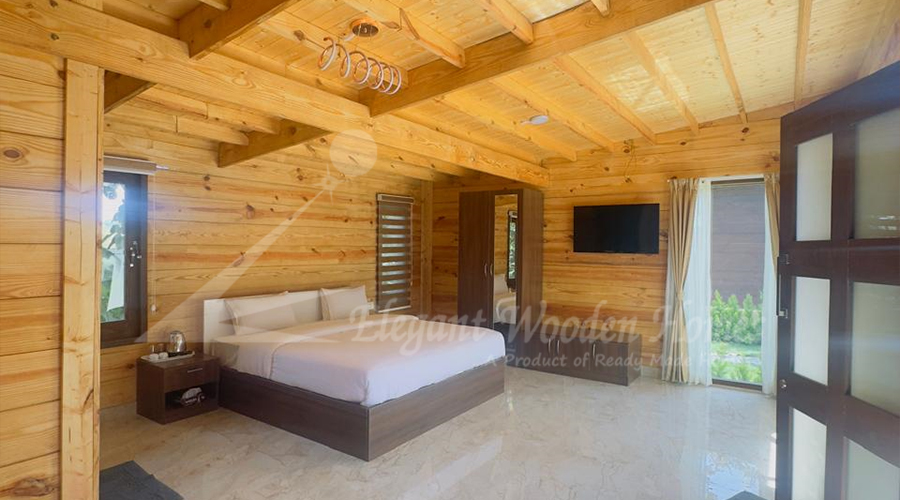 Wooden Cottages in Goa