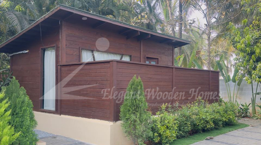 Wooden Cottages in Goa