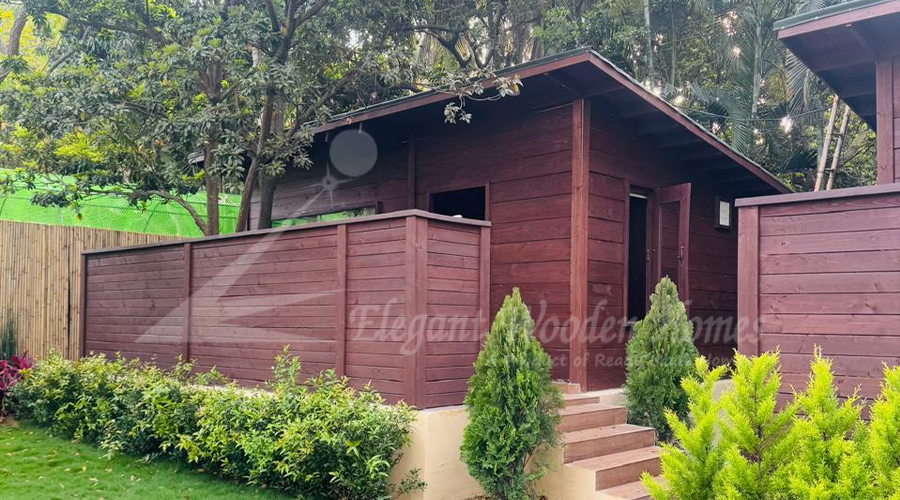 Wooden Cottages in Goa