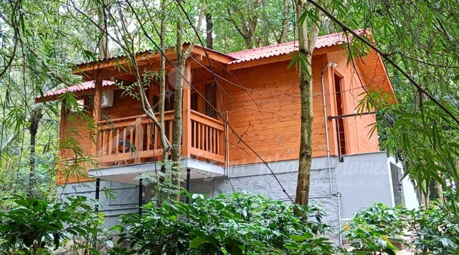 Wooden Cottages in Goa