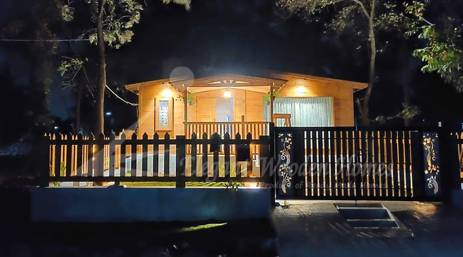 Wooden Cottages in Goa