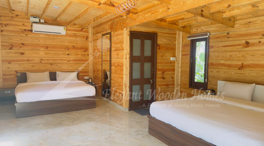 Wooden Cottages in Goa