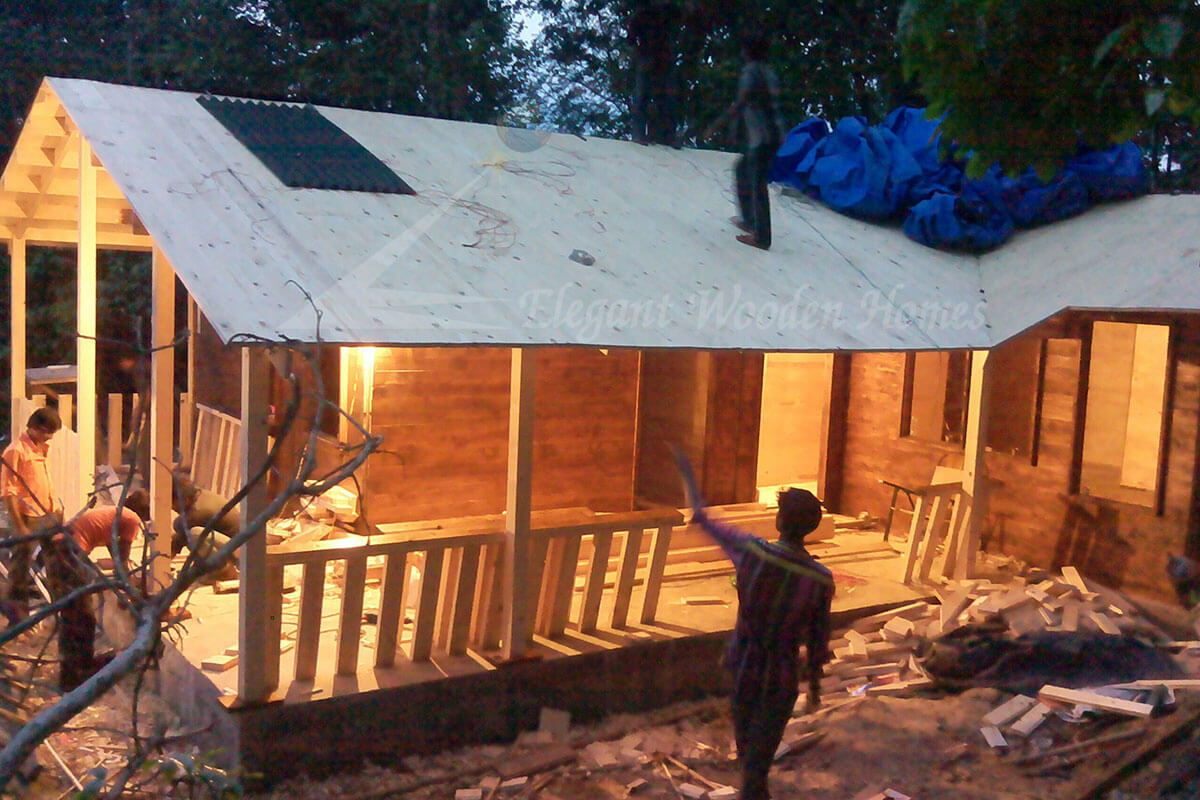 wooden homes