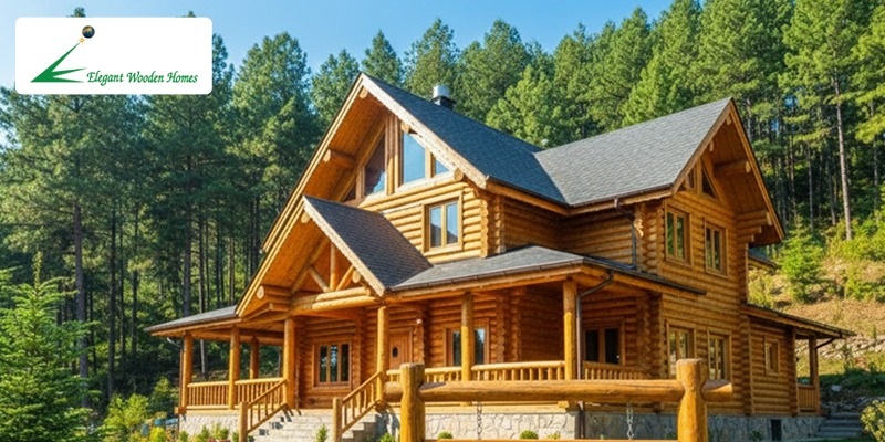 Best Log Home Manufacturer in India | Elegant Wooden Homes 