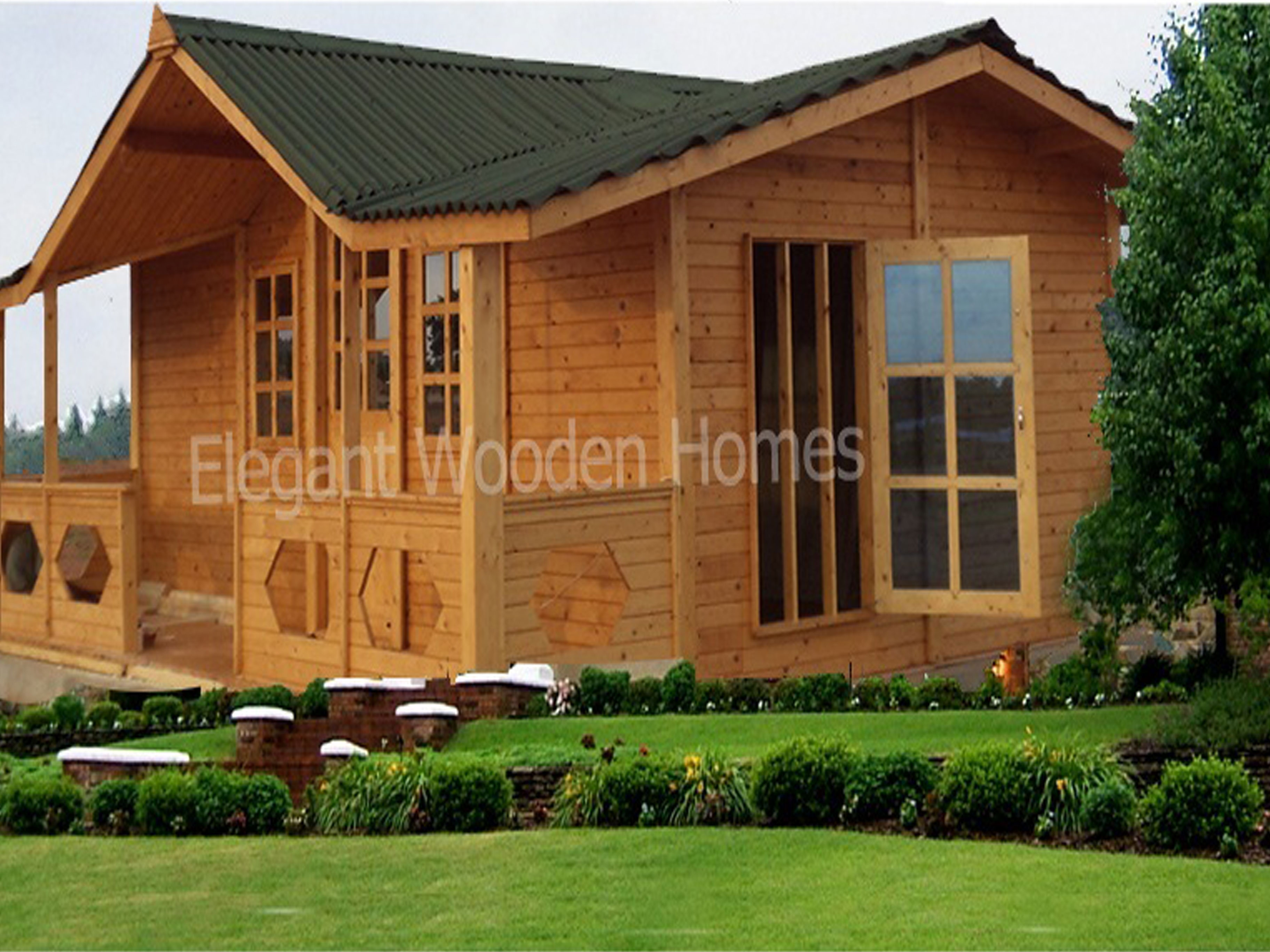wooden homes in India